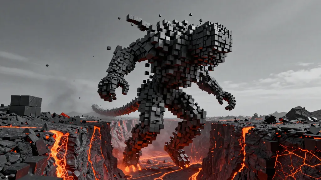 The Animal That Disassembles To Walk (Real Physics)