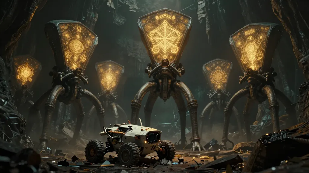 The Ground Is Screaming: Alien Stone Internet